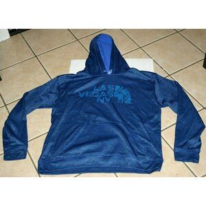 Las Vegas hoodie mens 2XL Wear Code pull over blue drawstrings adult